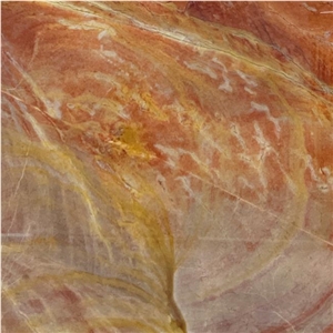 Rainbow Red Marble Tile