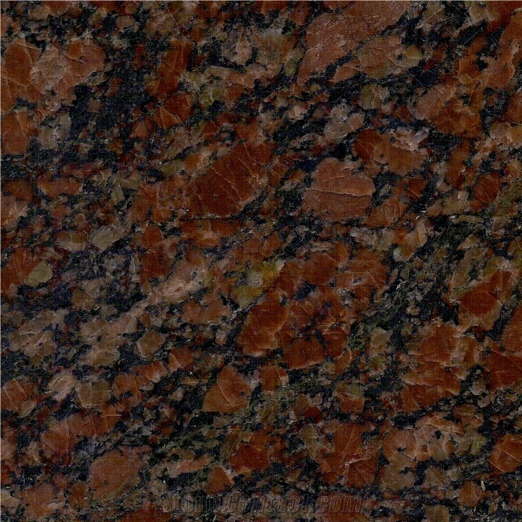 Red Moss Granite Tile