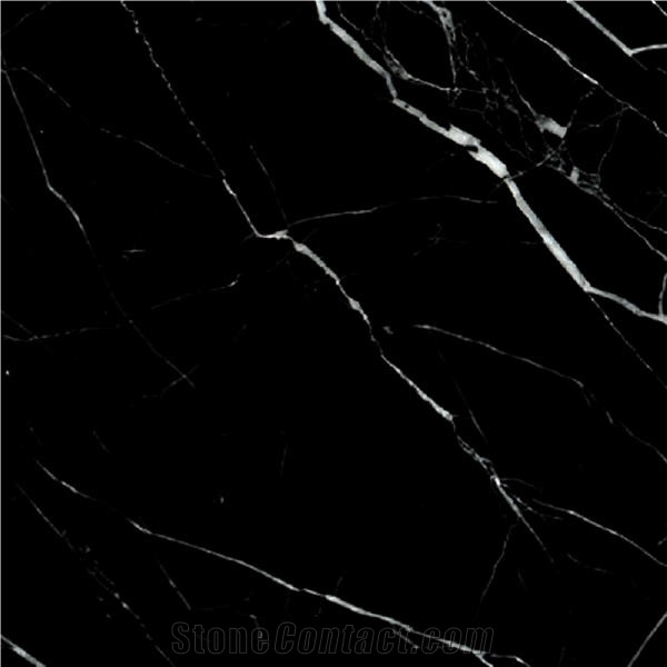 Royal Vein Black Marble - Black Marble - StoneContact.com