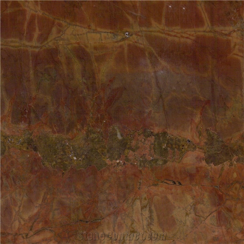 Ruby Red Marble Tile