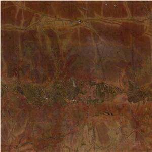 Ruby Red Marble
