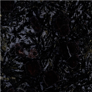 Silhouette Black Granite Tile