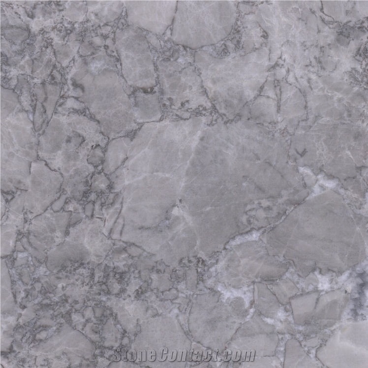 Silver Statuario Marble Tile