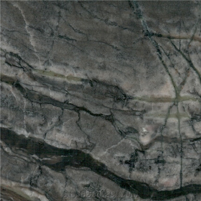Silver Wave Brown Marble Tile