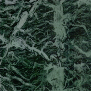 Snowflake Green Marble Tile