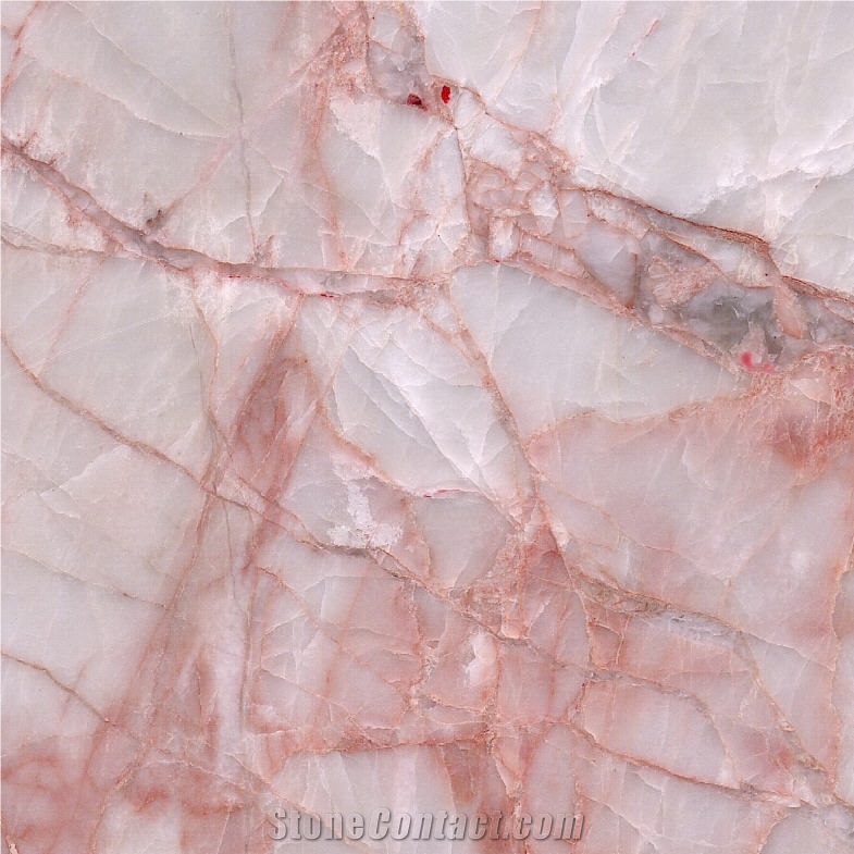 Spider Pink Marble Tile