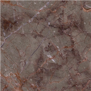 Spider Red Marble Tile