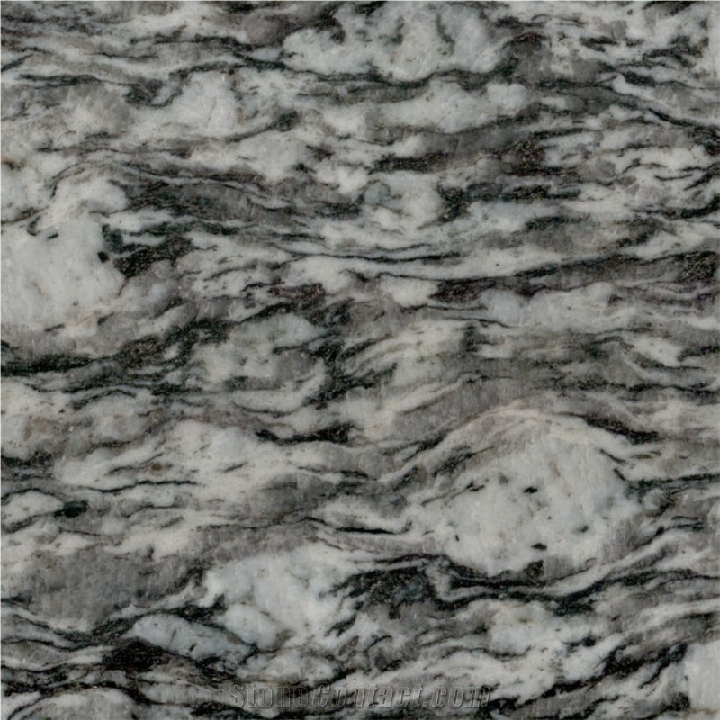 Spray White Granite Tile
