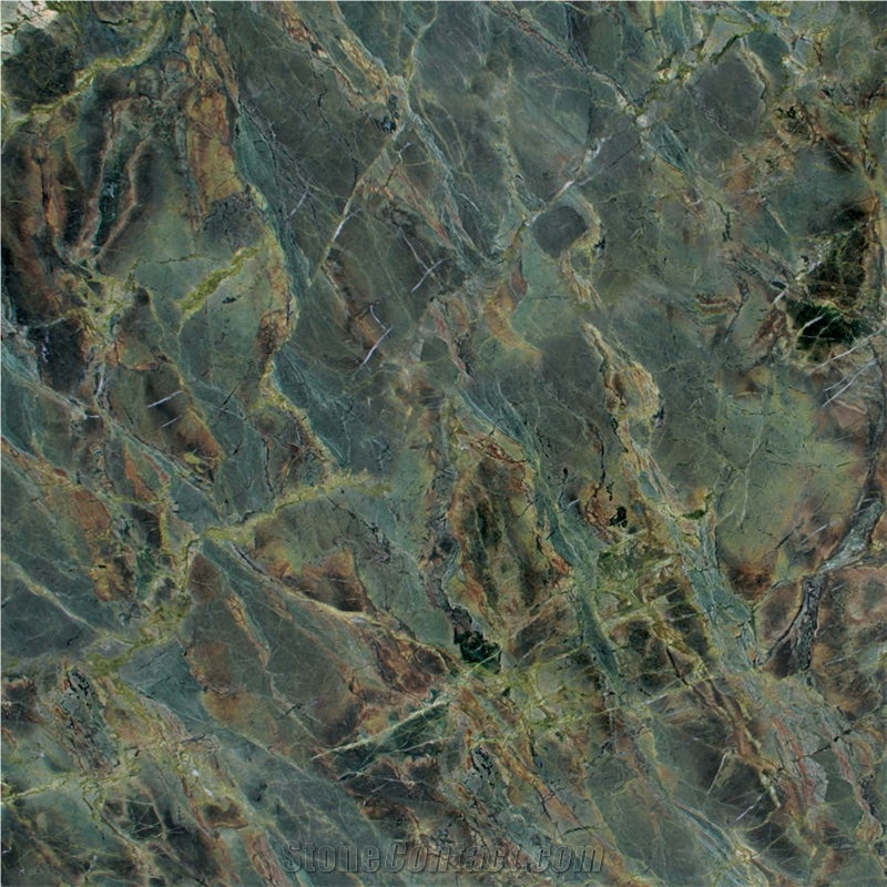 Verde Borgogna Marble Tile