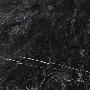 Wavy Black Marble