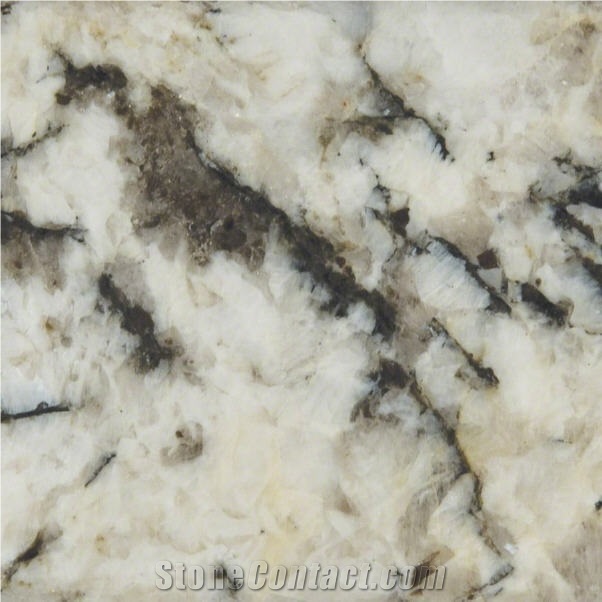 White Glimmer Granite Tile