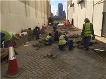 UAE Granite Pavers Project 2015