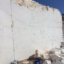 Our own quarry of Sun White & Ice Grey marble 2016