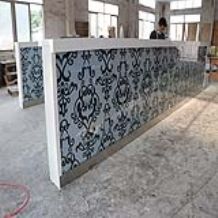 Bar counter and wine cabinets for hotel projects 2014