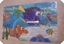 Gold mosaic projects,Mural,Medallions 2013