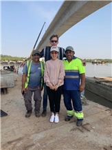 Africa customer bridge cutting project 2018
