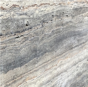 Persian Silver Travertine - Gray Travertine Quarry