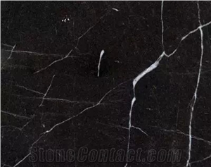 China Nero Marquina, China Marquina Marble ,Black Marble with White Vein, Dark Stone Blocks