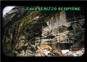 Serizzo Sempione quarry