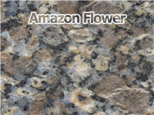 Amazon Flower , Prata da Amazonia Granite Quarry