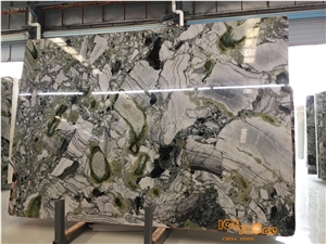 Ice Connect Marble/White Beauty Marble/ White and Green Primavera Marble/Ice Jade Marble, Ice Green Marble