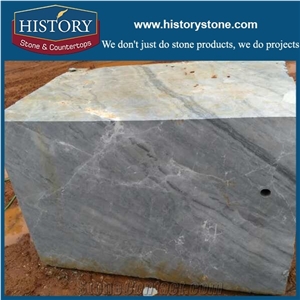 New Material Good Chinese Abba Grey Marble Quarry Ower Van Gogh block