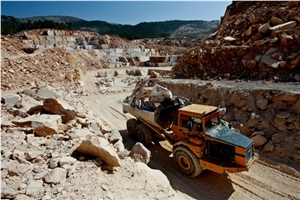 ENTAS New Beige Marble Quarry
