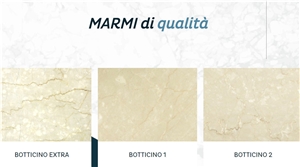 Italian Classic Beige Marble- Botticino Classico Quarry