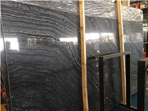 Antiqued Wooden Vein Marble- Black Wooden Marble Quarry