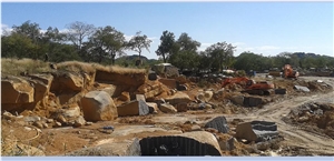 Golden Brown-Angola Gold Granite,Brown Antique Granite Quarry