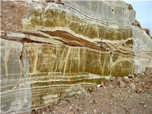 Marmaran Amber Onyx Quarry