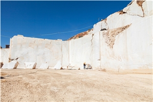 Kemalpasa White-Bursa Bianco White Marble Quarry