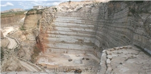 Serpeggiante Marble, Biancone and Bronzetto Marbles Quarry