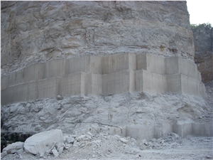 White Wooden Marble Quarry