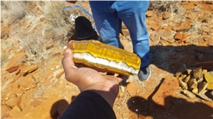 Tiger-eye Mine Semiprecious Stone Quarry