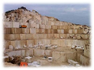 Bursa Kemalpasa Beige Marble Quarry