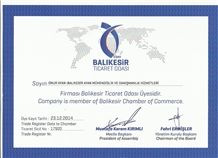 Membership of Chamber of Commerce