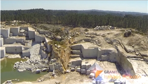 Cinza Lapa Granite Quarry