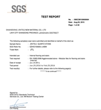 SGS TEST REPORT