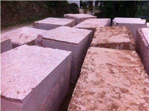 Rojo Coral Marble Quarry, Golden Rose marble