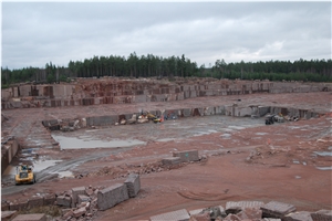 Karelia Red Granite Quarry - Karelia Red- A, Karelia Red - AC
