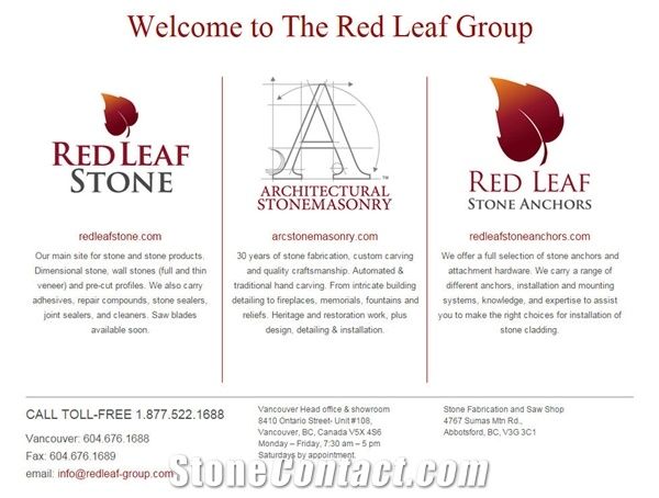 Red Leaf Stone Stone Supplier