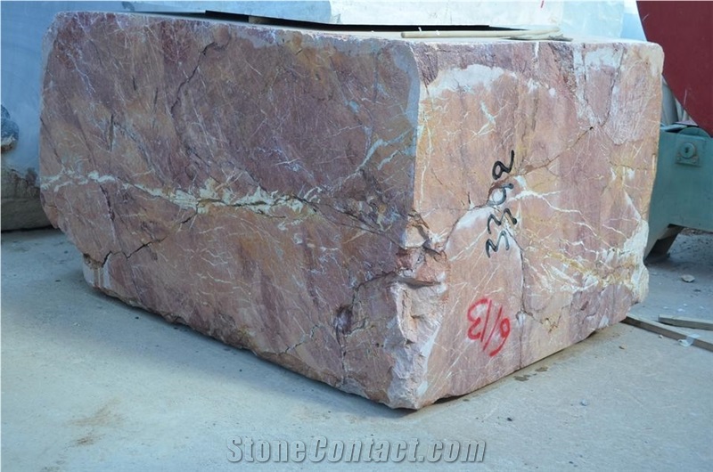 Evia Red Marble - Mykalissos Red Nature Marble Quarry
