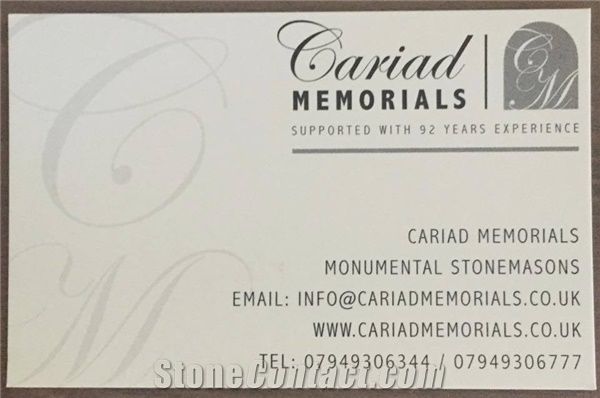Cariad Memorials