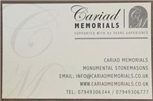 Cariad Memorials