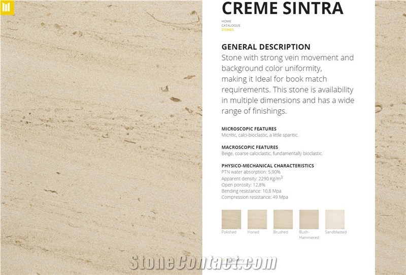 RC Creme Sintra Limestone Quarry