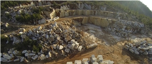 Silver White Marble Mugla Quarry