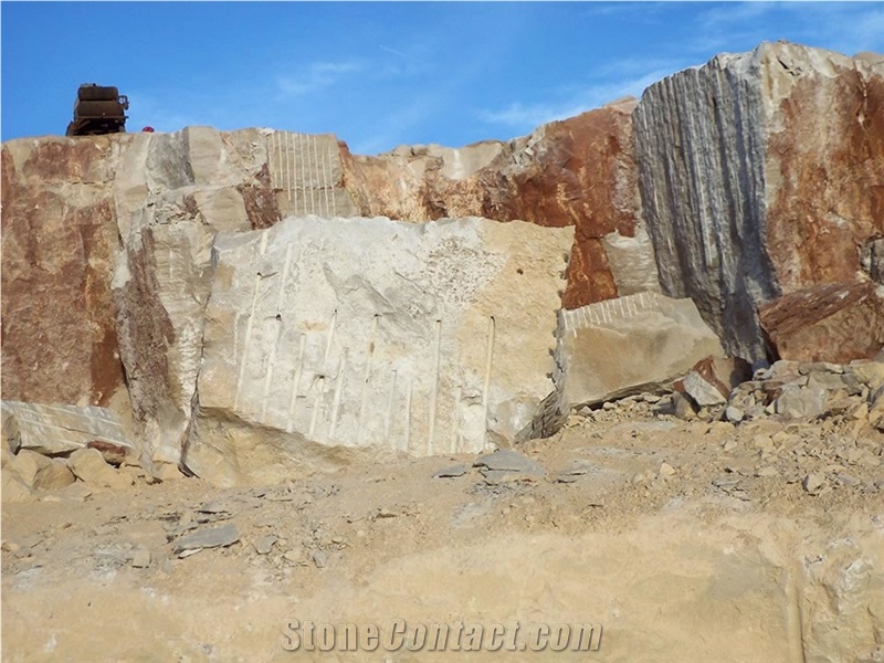 Sinai Pearl Marble Quarry