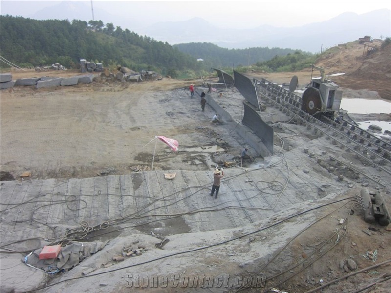 New Jet Mist Granite - China Via Lactea Granite Quarry
