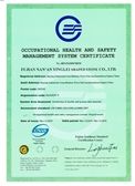 HEALTH AND SAFETY MANAGEMENT SYSTEM CERTIFICATE